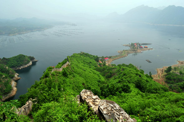 潘家口水库赏水中长城